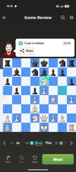 2 brilliants in one game 