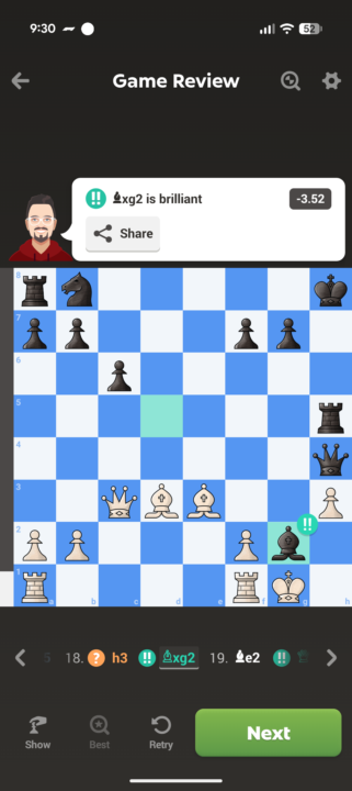 2 brilliants to finish nice attack