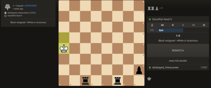 Bots can resign too!