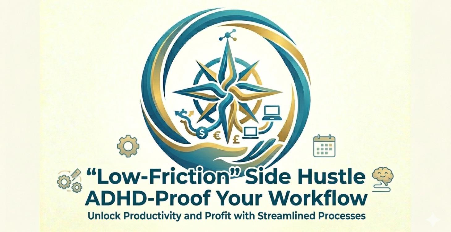 "Low-Friction" Side Hustle: ADHD-Proof Your Work