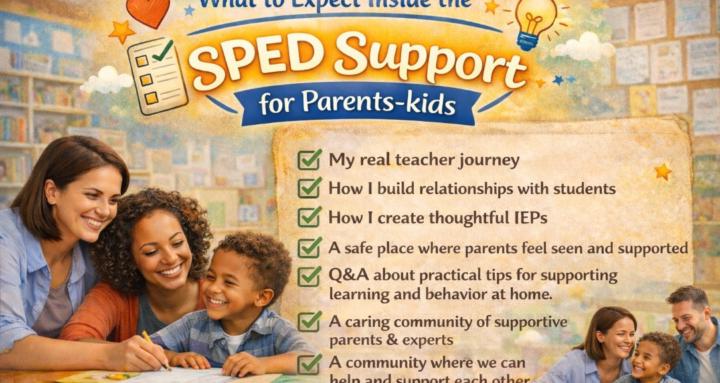SPED Support for Parents-kids