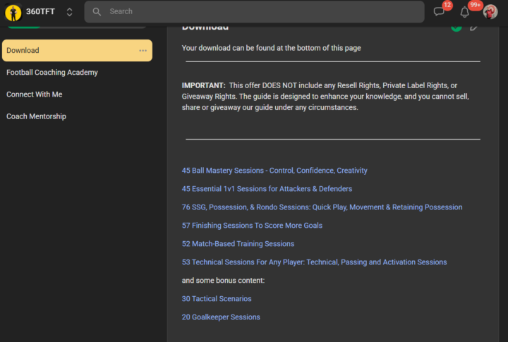 328 Training Sessions