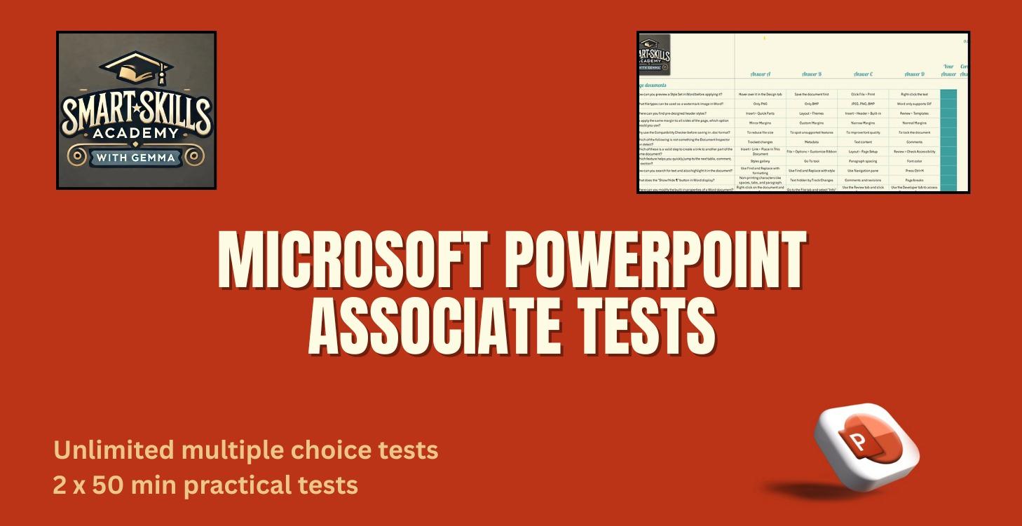 Microsoft PowerPoint Associate Tests
