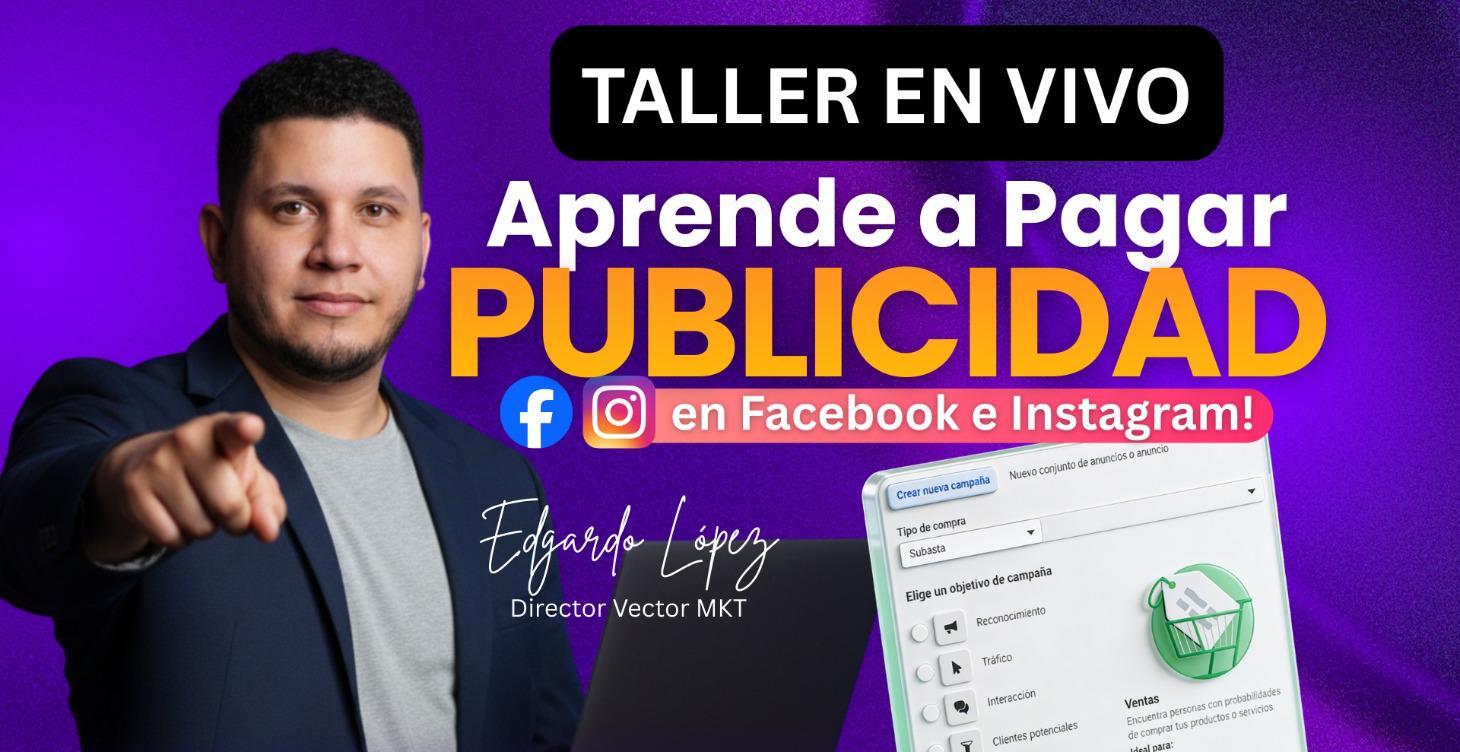 WORKSHOP LIVE META ADS 2026 - 14 AL 16 ENERO