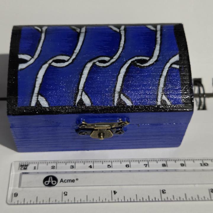 Painted boxes 