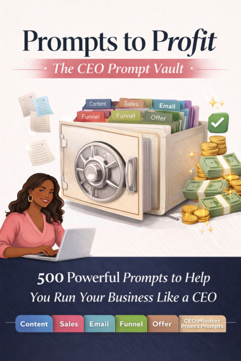 🚨 NEW DROP : PROMPTS TO PROFIT IS LIVE! 🚨