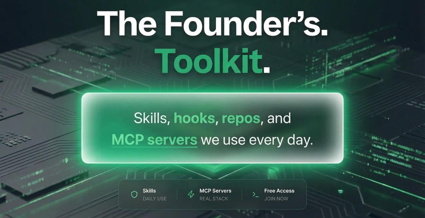 FREE: The Founder's Toolkit ̶(̶$̶9̶7̶)̶
