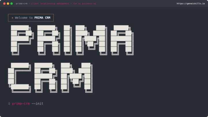 PRIMA CRM (Currently in development & testing)