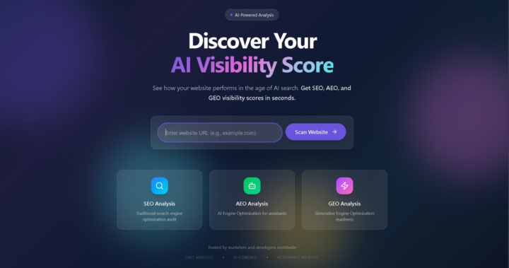Sweden’s First AI Visibility Scanner – Built in 1 Week with Claude + n8n 🚀