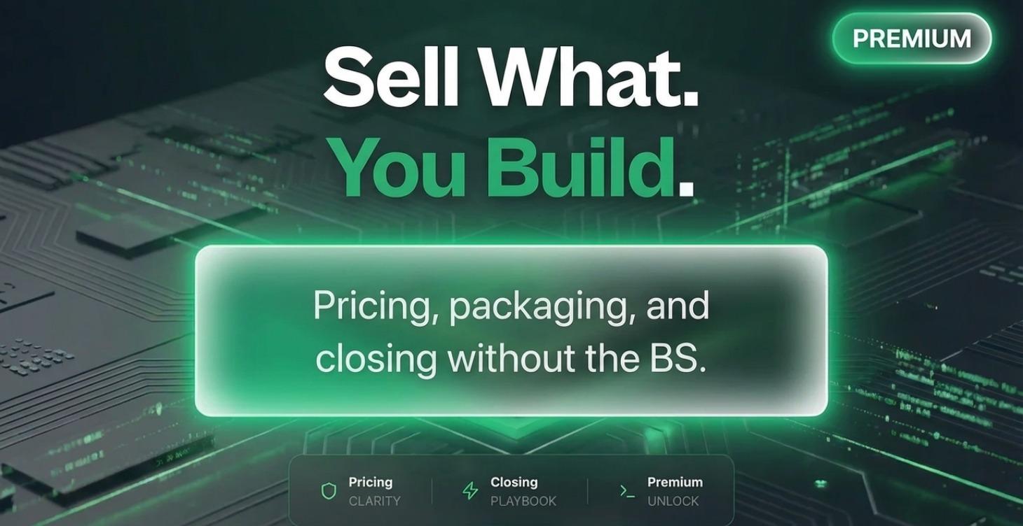 PRO: Sell What You Build ̶(̶$̶1̶9̶7̶)̶