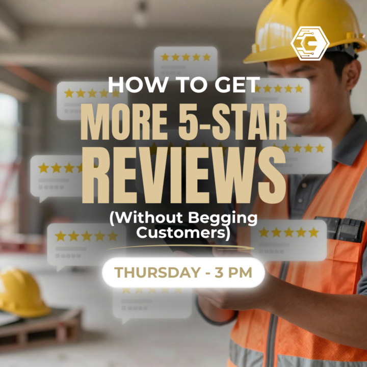 You're doing great work but lacking reviews? Tomorrow's training is for you!