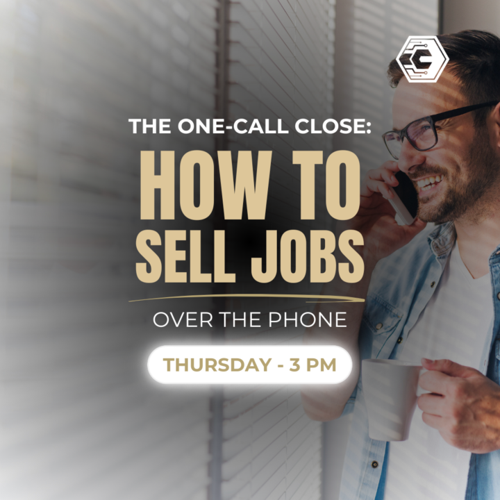 🚨 Contractors: What’s Your Biggest Challenge Closing Jobs Over the Phone?