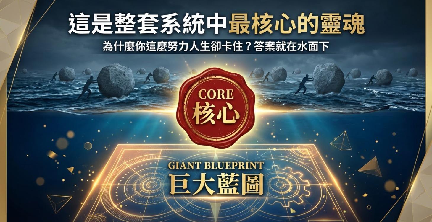 財富冰山：先修正身份系統，再放大收入結果