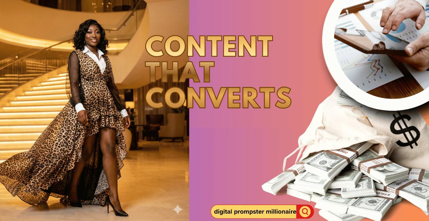 TURN CONTENT TO INCOME