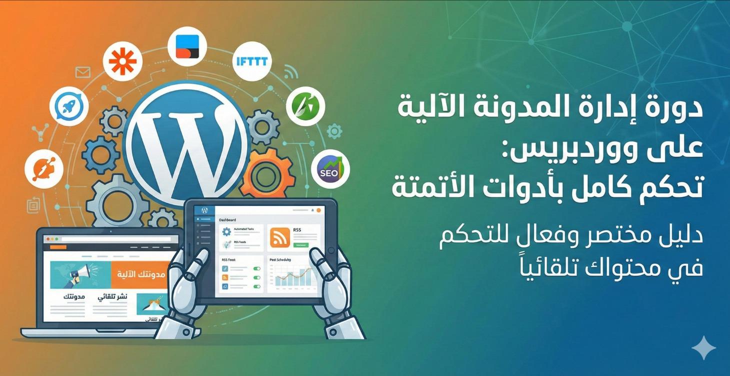 إدارة المدونة الآلية