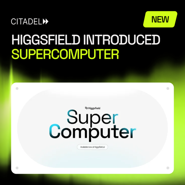 Higgsfield just introduced something really interesting - Supercomputer.
