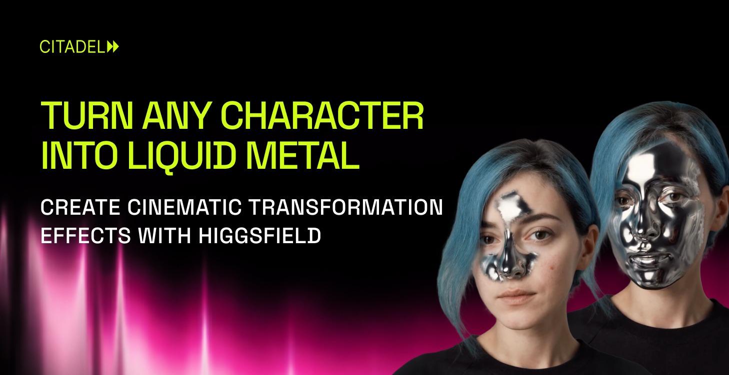 TURN ANY CHARACTER INTO LIQUID METAL