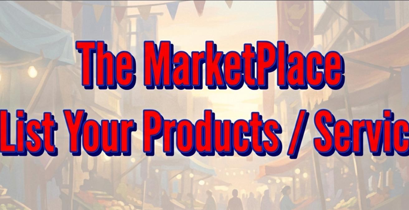The MarketPlace - List Your Products / Services