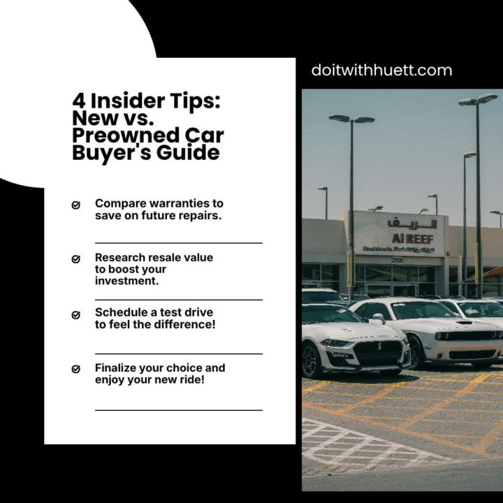 4 Car Buying Tips 