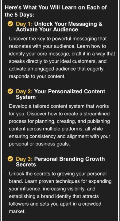 Join me on the Challenge - Level Up Your Personal Brand