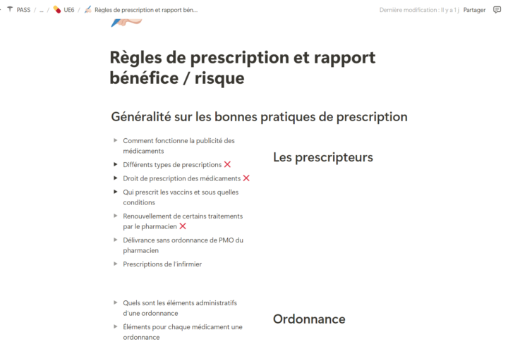 Ma Méthode de Travail pour être GA en PASS