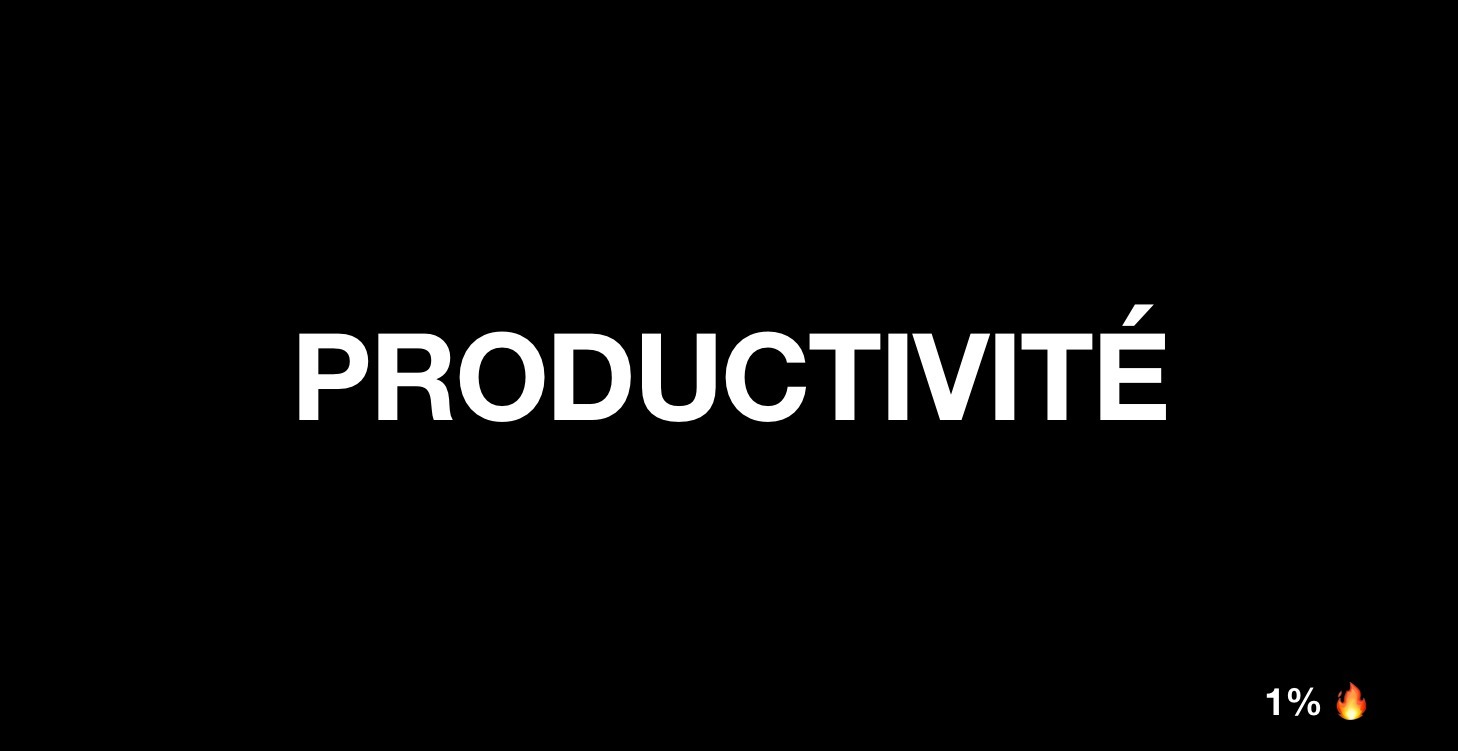 Productivité 🧠