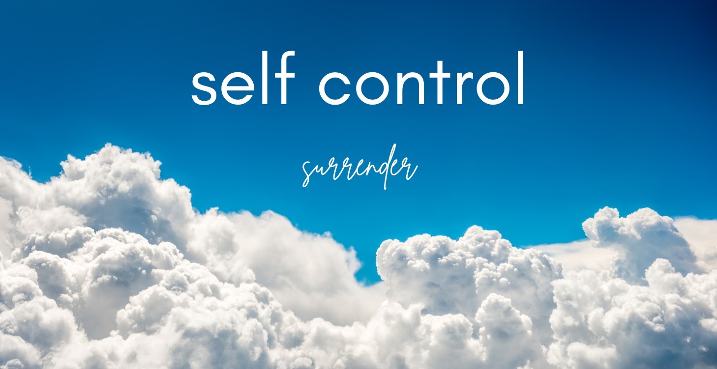 2. Self Control