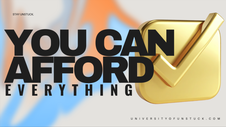 🚨You Can Afford Everything – Live Session 5/11 (Next Monday 7PM)