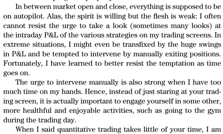 The Hardest Part of Algotrading
