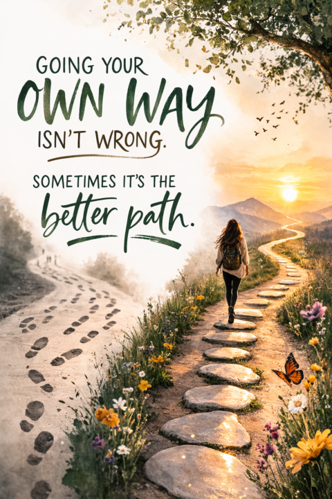 Daily Inspiration #52 - Find Your Own Way