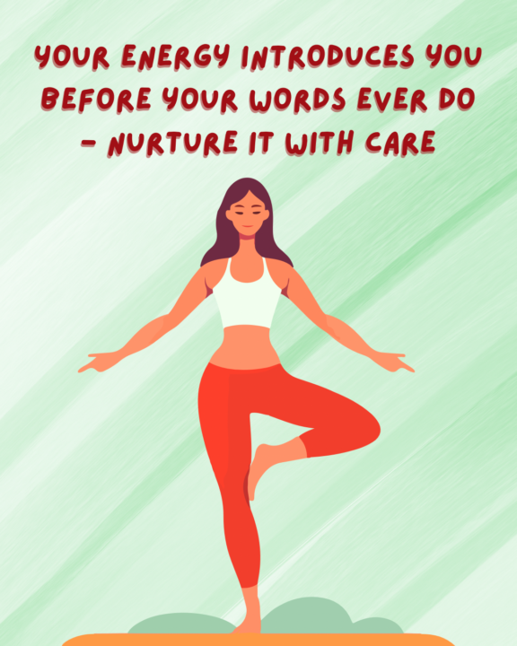 Daily Inspiration #60 - Your Energy Introduces You