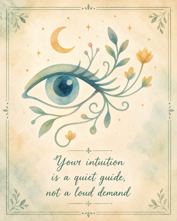Daily Inspiration #110 - Your Intuition Is A Quiet Guide 