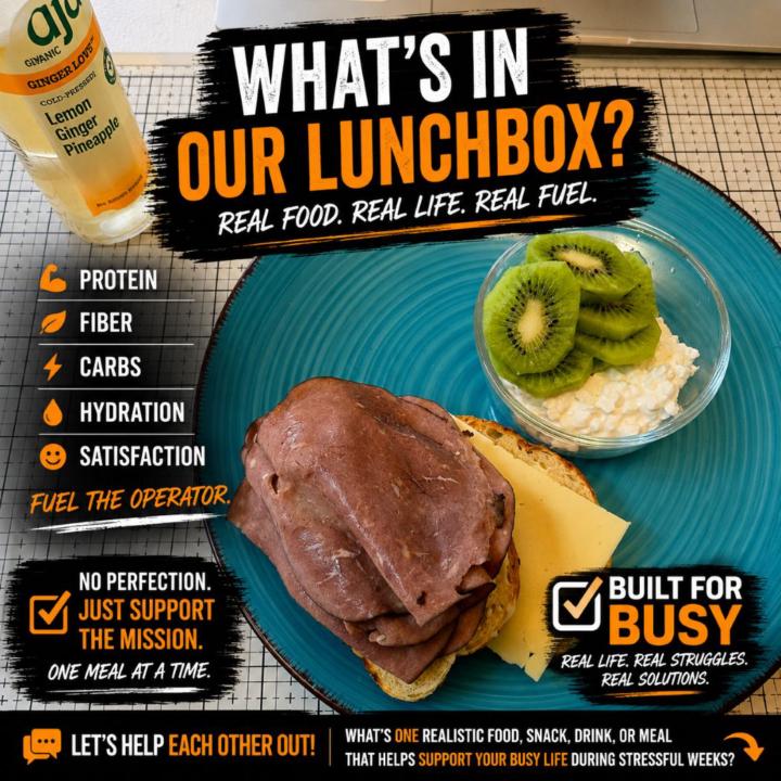 What’s in OUR lunchbox lately? 👊