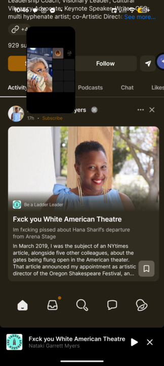 Fxck White American Theater 