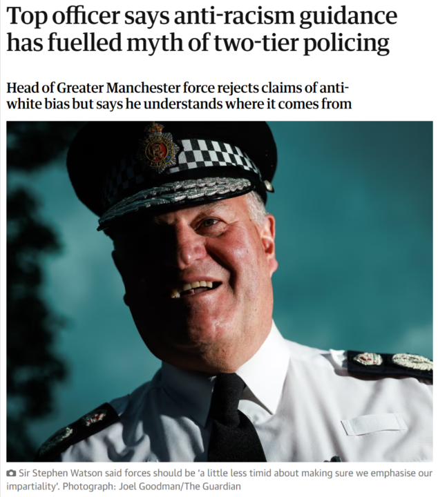 Police are not supposed to be "neutral" about violence.