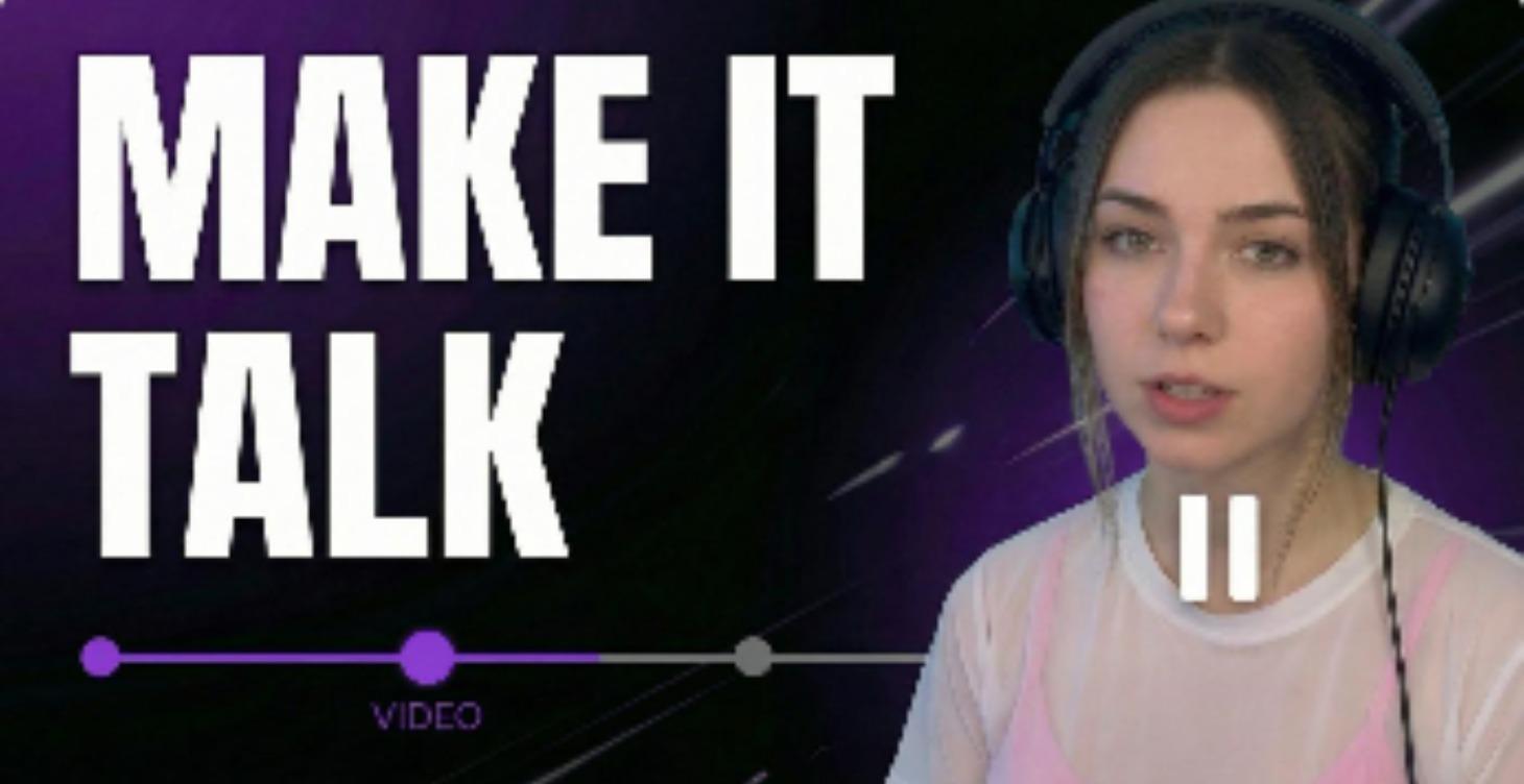 Animez votre image en vidéo parlante réaliste