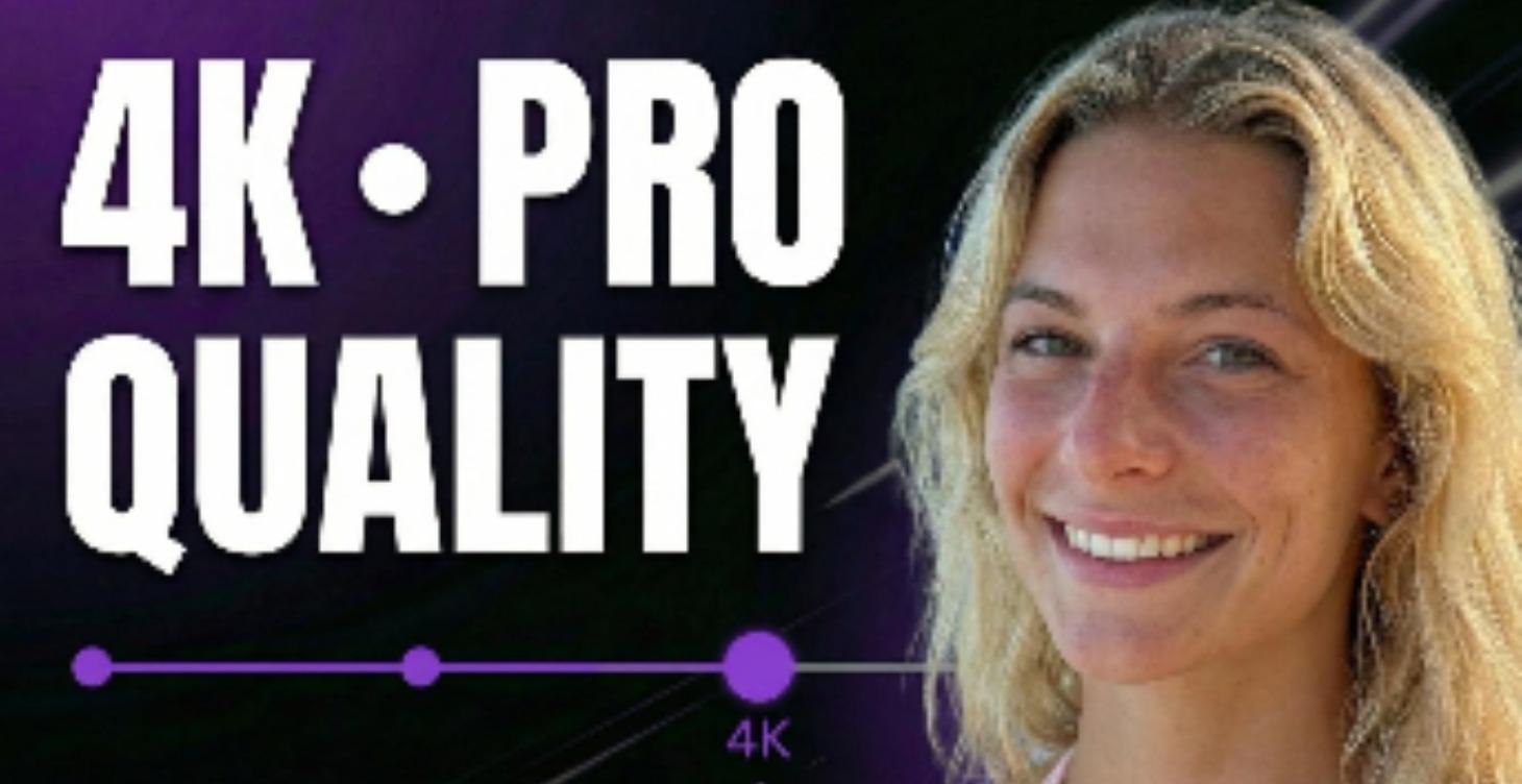 Passez à la 4K et à une qualité professionnelle