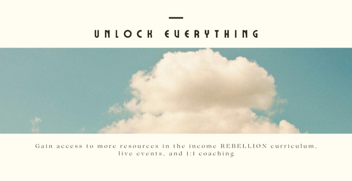 unlock everything 😜 - START HERE