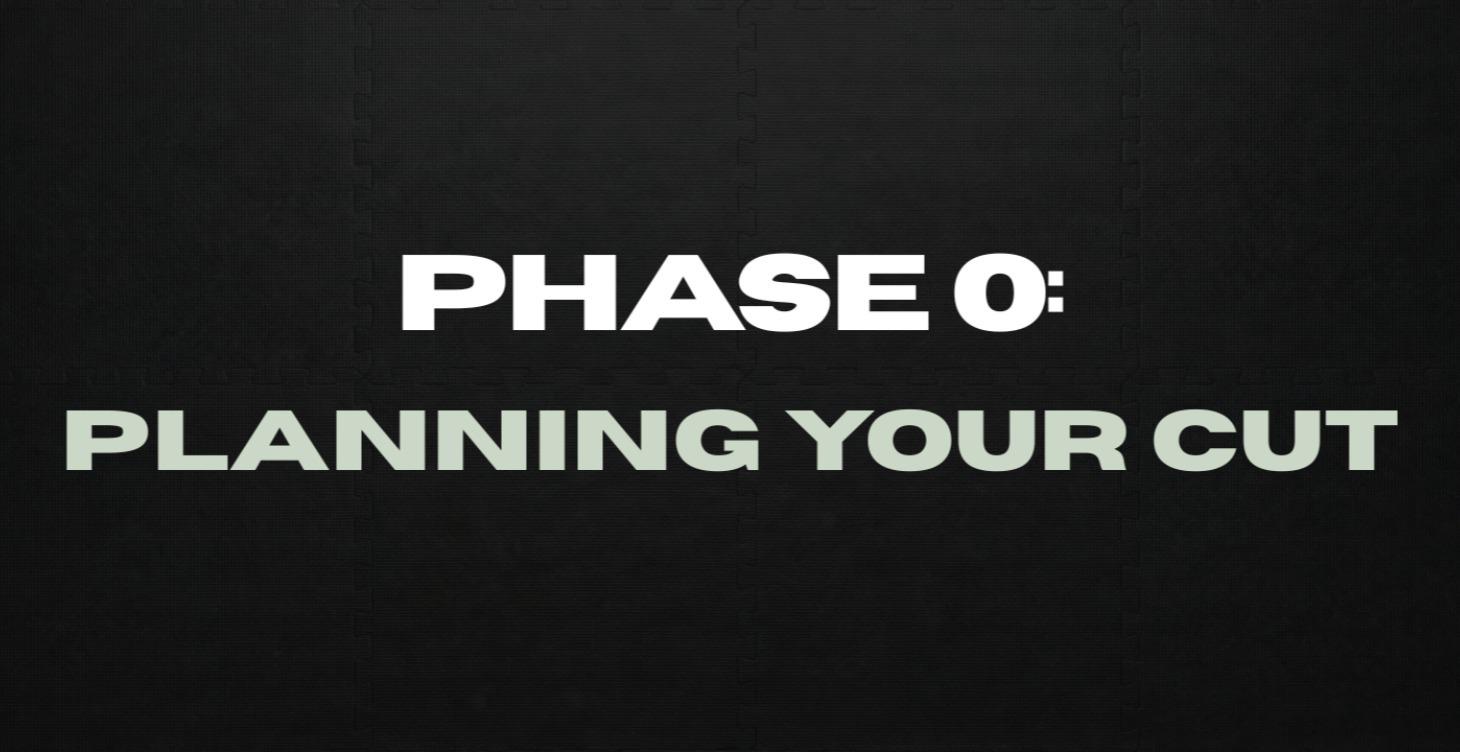 PHASE 0: Planning Your Weight Cut