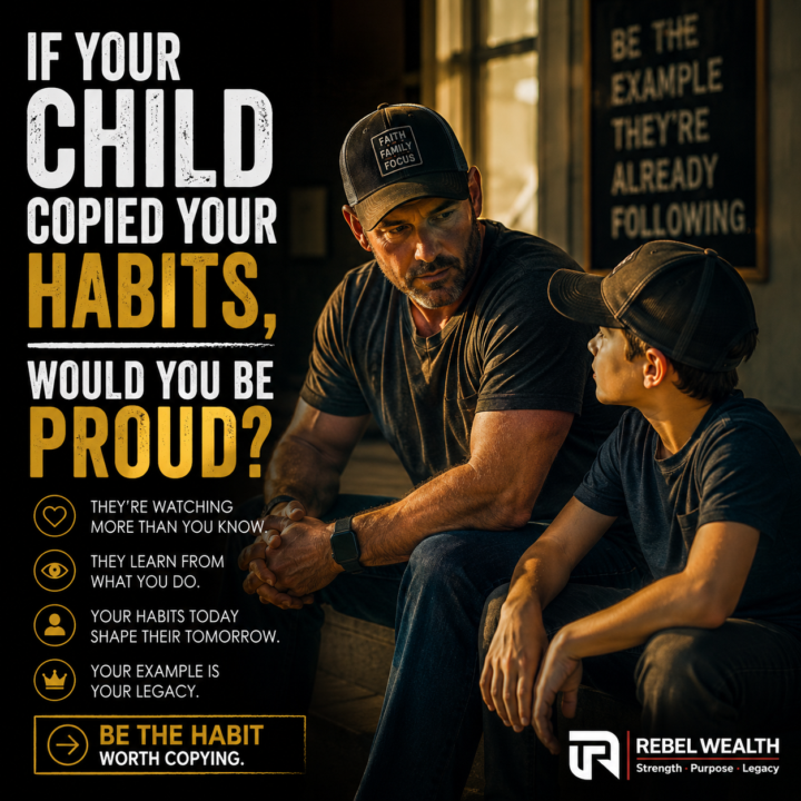 If your child copied your habits, would you be proud?