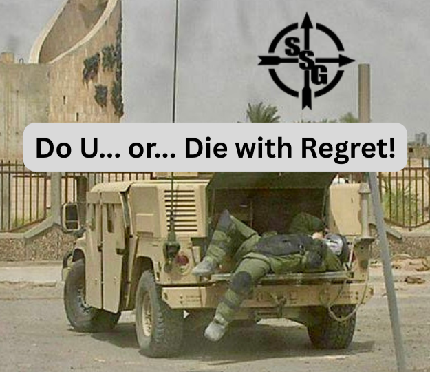 Don’t die with regret… 