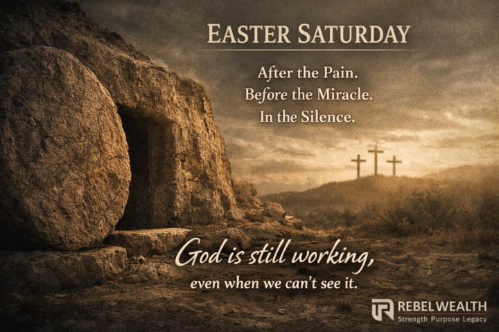 What can we learn from Easter Saturday?