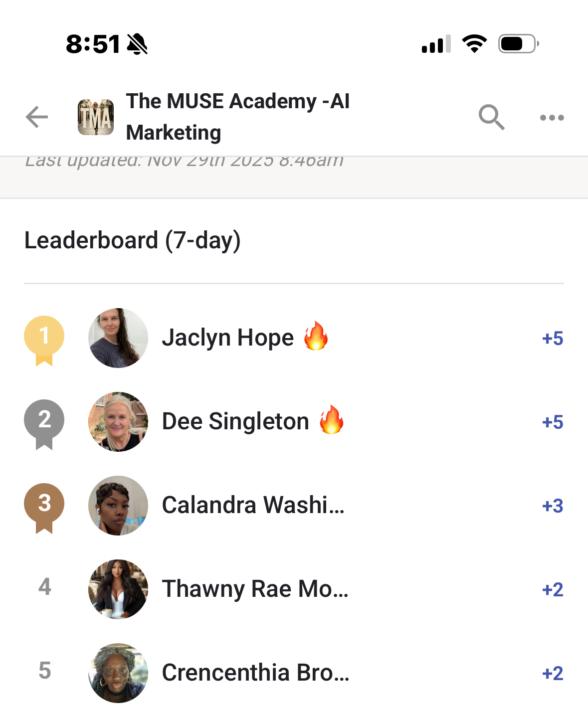 Congratulations Leaders! 