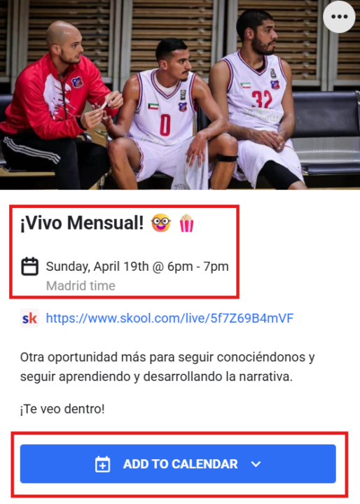 ¡Este domingo VIVO MENSUAL abril! 🤓🍿