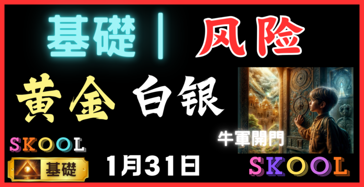 基础｜风险｜黄金｜白银【2026-1月31日】