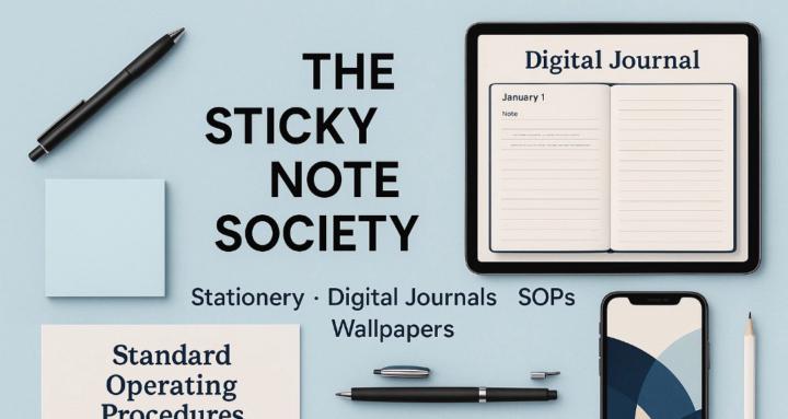 The Sticky Note Society