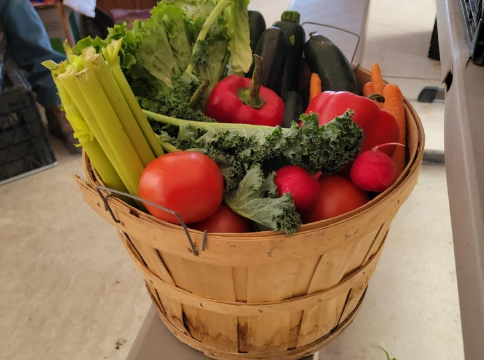 🌱 Do you want to know my secret to saving lots of $ on groceries while buying loads of fresh, non-GMO or sprayed produce? 🌽🍅