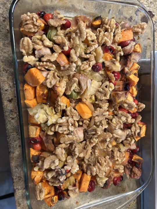 🍁 Crimson Cranberry Harvest Chicken Bake