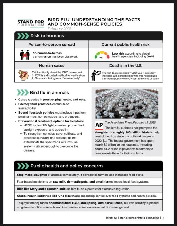 Bird flu info