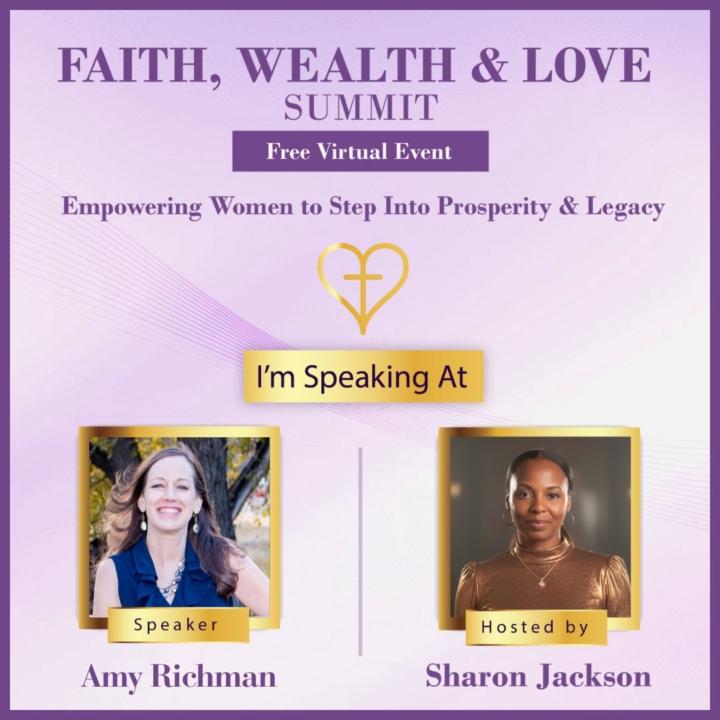 Faith. Wealth. Love. Your next chapter starts HERE!